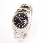 Datejust 36 - Oystersteel and White Gold, "Black" 2024