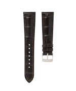 Matte Dark Brown Alligator Signature Strap