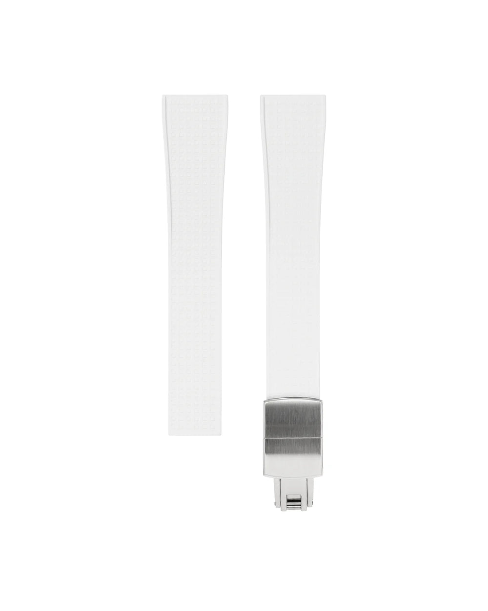 White Mosaic Rubber CTS Strap