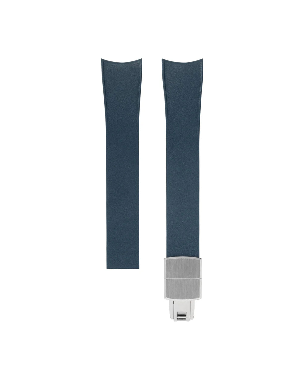 Navy Curved Rubber CTS Strap