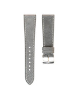 Light Grey Nubuck Slim Strap