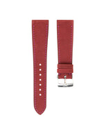 Wine Red Nubuck Slim Strap