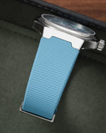 Baby Blue Sailcloth CTS Rubber Strap for Artelier Wen Perception