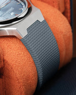 Grey Sailcloth CTS Rubber Strap for Artelier Wen Perception