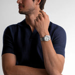 A.R.T. Date 38 mm, sage grey dial