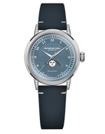 MILLESIME - Denim Blue Moon Phase, 35mm, Diamonds