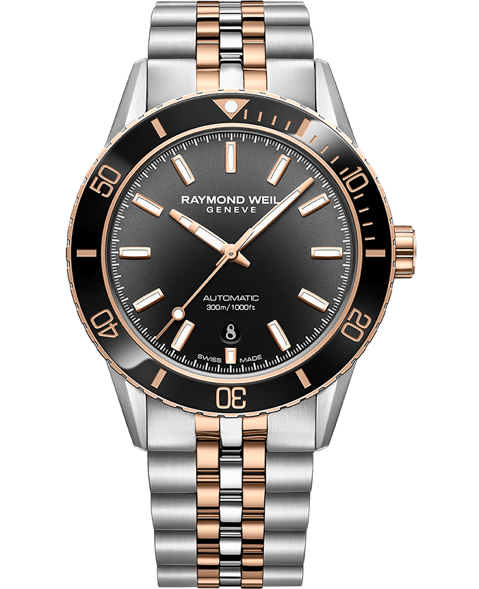 Freelancer Diver - Gradient Black Rose Gold PVD