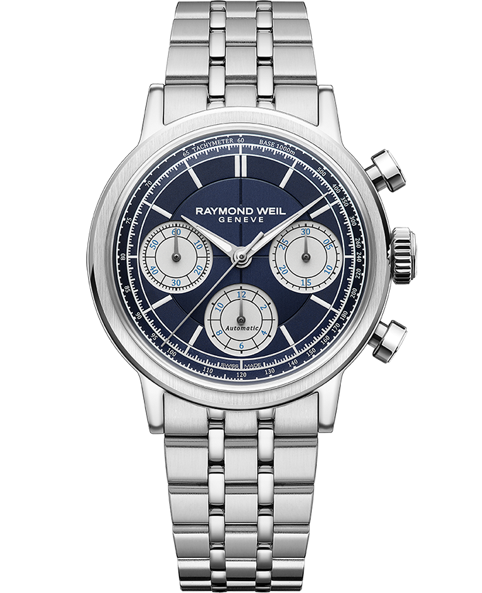 MILLESIME - Automatic Chronograph Midnight Blue, 39.5mm