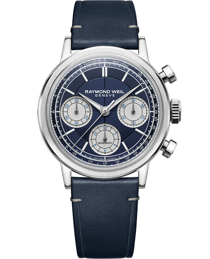 MILLESIME - Automatic Chronograph Midnight Blue, 39.5mm