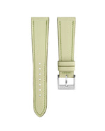 Sage Green Rubberised Leather (Smooth) Slim Strap