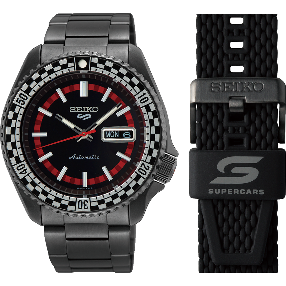 SEIKO 5 Sports Supercar Collaboration 2024 Limited Edition 42.5mm