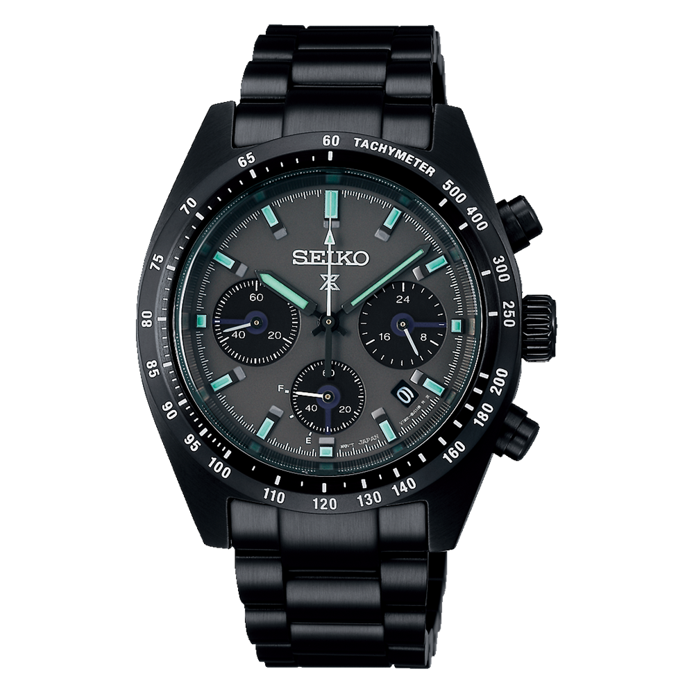 Solar Chronograph Black Series,  Prospex Speedtimer 39mm