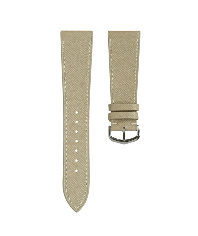 Cream Saffiano Cartier Tank Strap