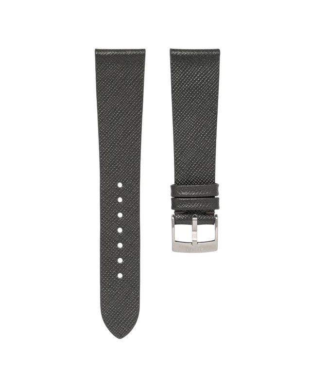 Grey Saffiano Stitchless Strap