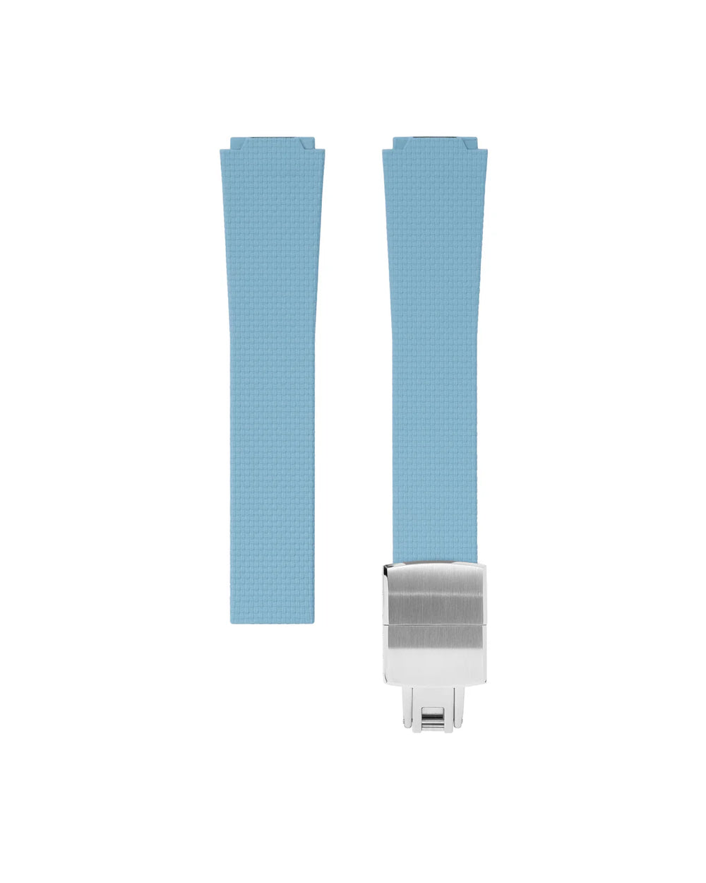 Baby Blue Sailcloth CTS Rubber Strap for Artelier Wen Perception
