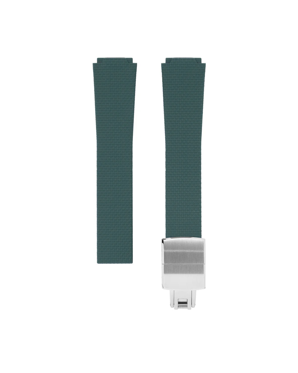 Emerald Green Sailcloth CTS Rubber Strap for Artelier Wen Perception