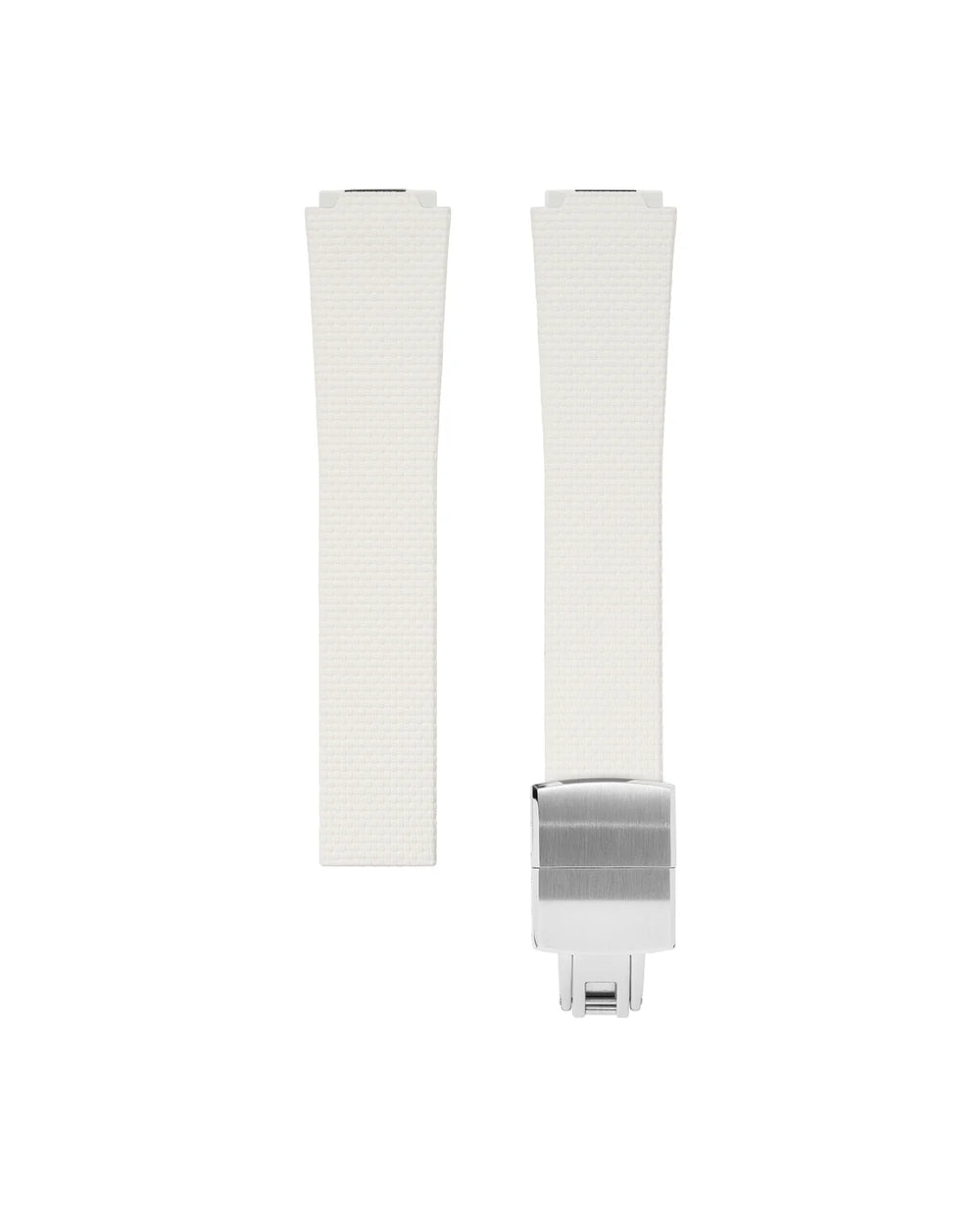 White Sailcloth CTS Rubber Strap for Artelier Wen Perception