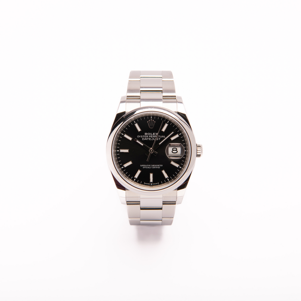 Datejust 36 Oystersteel Bright Black - 2021