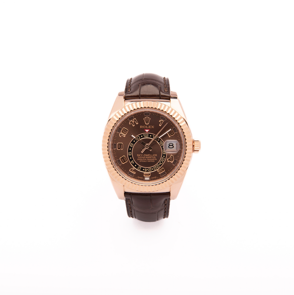 Sky-Dweller - 18ct Everose Gold