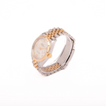 Datejust 36 - Oystersteel & Yellow Gold, Diamond-Set Dial (2018)