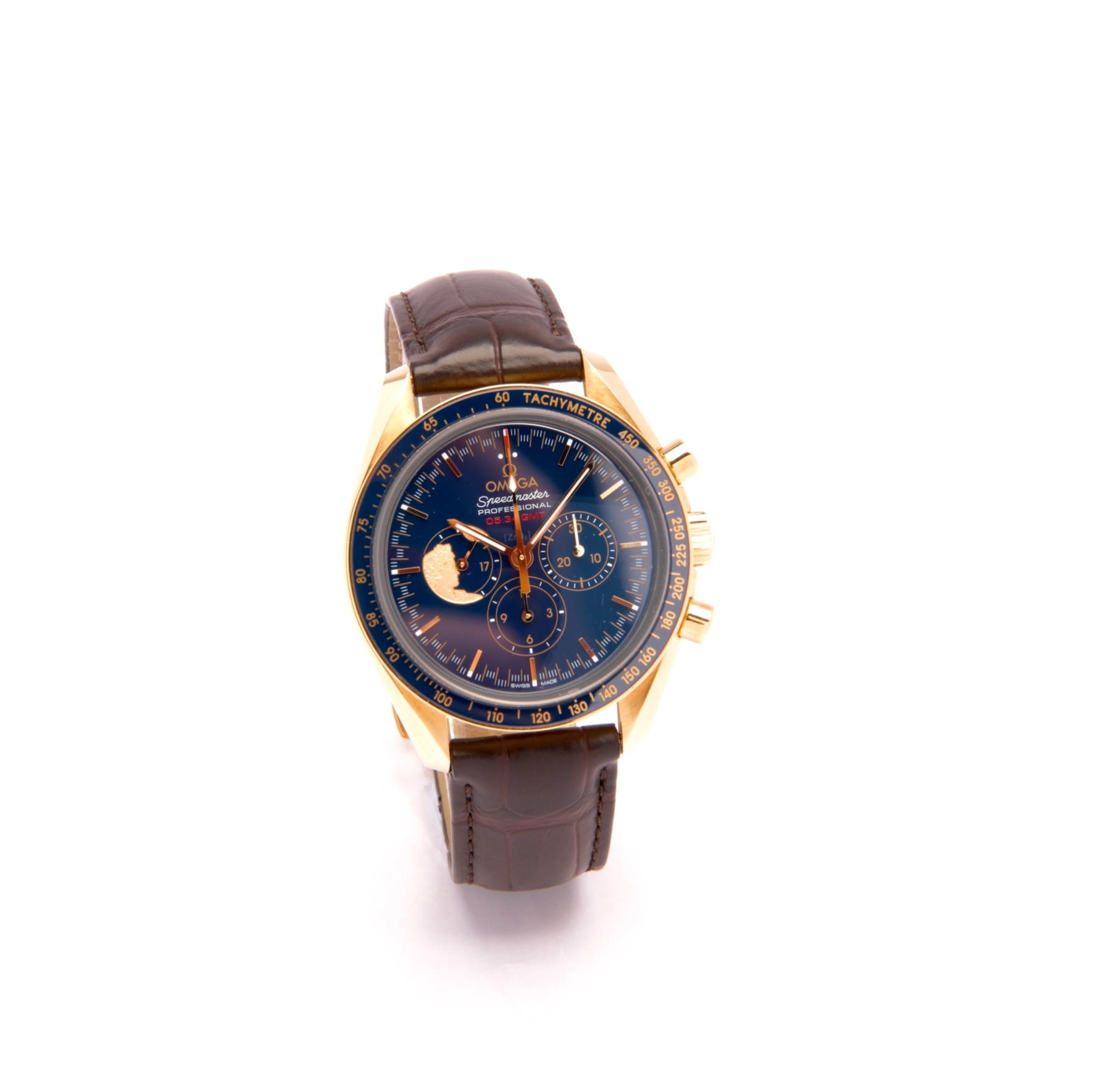 Speedmaster Moonwatch Apollo XVII Yellow Gold 2017 Swiss Emporium