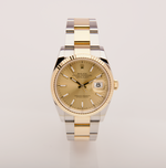 Datejust 36 - Oystersteel & Yellow Gold, Champagne Dial (2022)