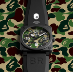 Bell & Ross X BAPE 25TH Anniversary LIMITED EDITION