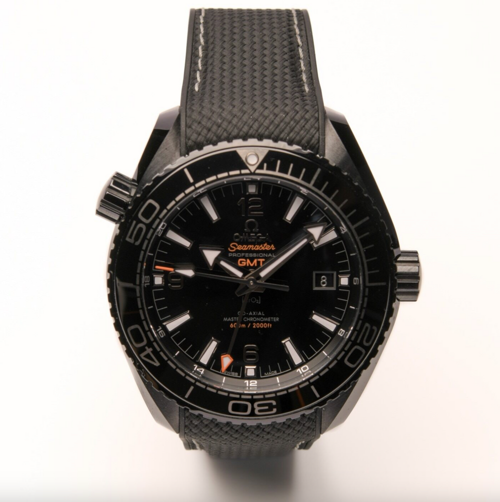 Planet Ocean CO-AXIAL in Black Ceramic- 600M