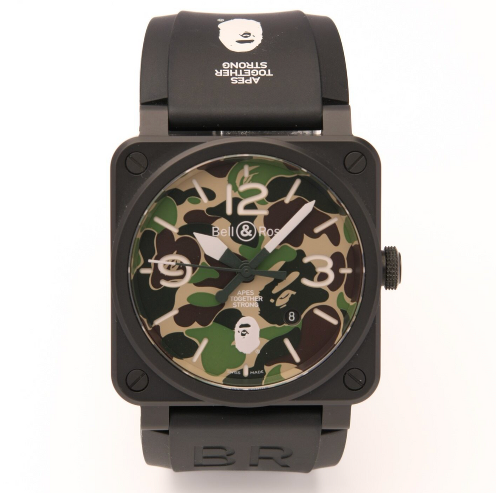 Bell Ross X BAPE 25TH Anniversary LIMITED EDITION Swiss Emporium