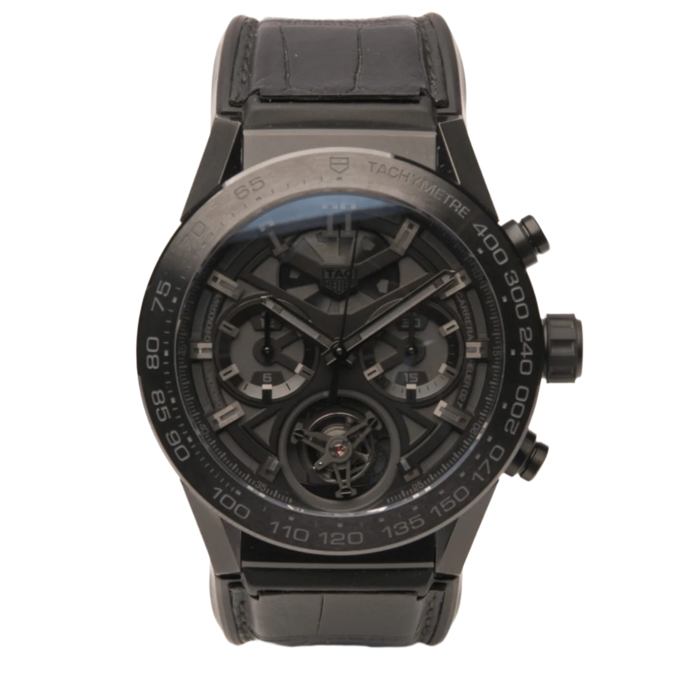 Black tag heuer watch hotsell