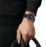 TISSOT SEASTAR 1000 GMT, 40MM BLACK- Quartz