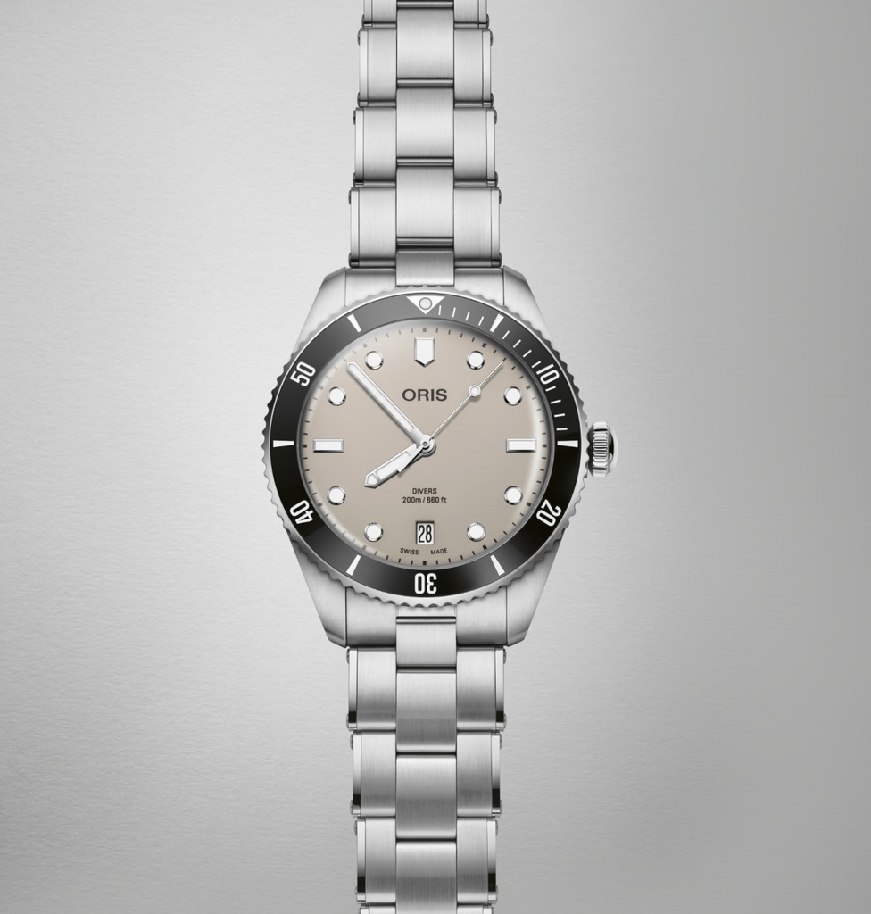 Diver date brown swiss emporium