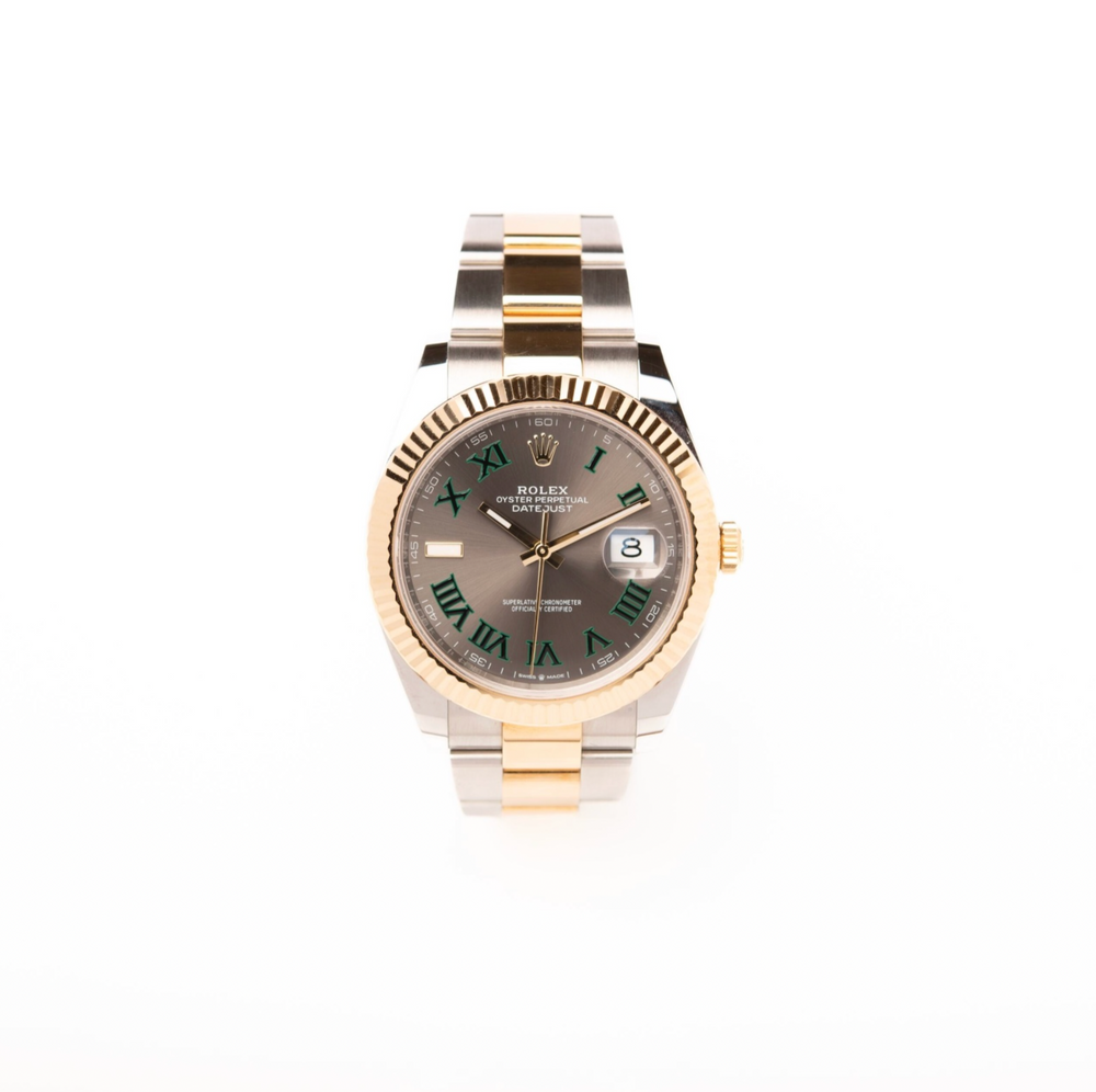 Datejust 41 - Oystersteel & Yellow Gold "Wimbledon" (2022)