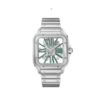 Santos de Cartier Skeleton "Green" - Large (2024)