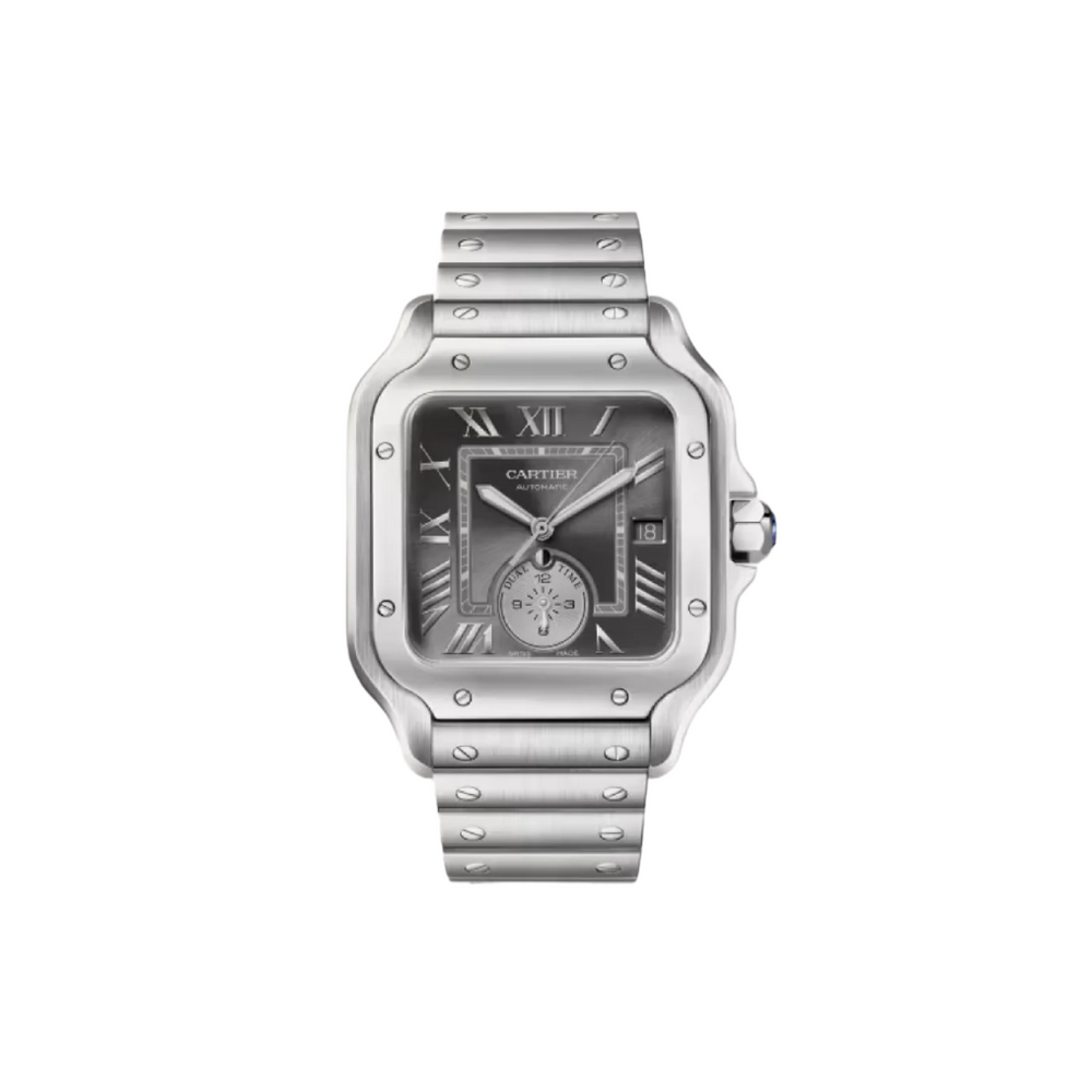 Santos de Cartier Dual Time "Grey" 2024