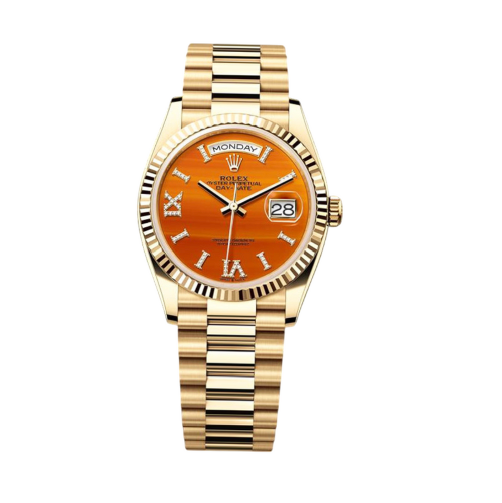 Day-Date 36 Rare "Orange Carnelian" (2025)