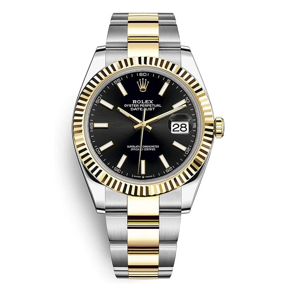 Datejust 41 - Oystersteel & Yellow Gold "Black" Dial (2025)