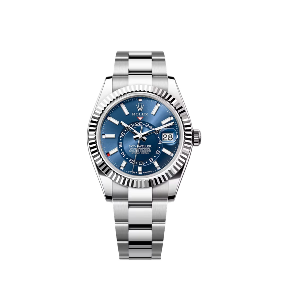 Blue Sky-Dweller Fluted Oyster "Blue" (2021)