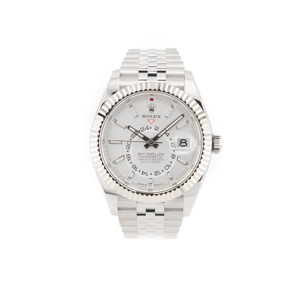 Sky-Dweller Fluted Jubilee "White" Dial - 2025