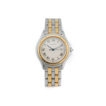 Panthere Cougar 33mm, 2 Tone 18k Yellow Gold & Stainless Steel