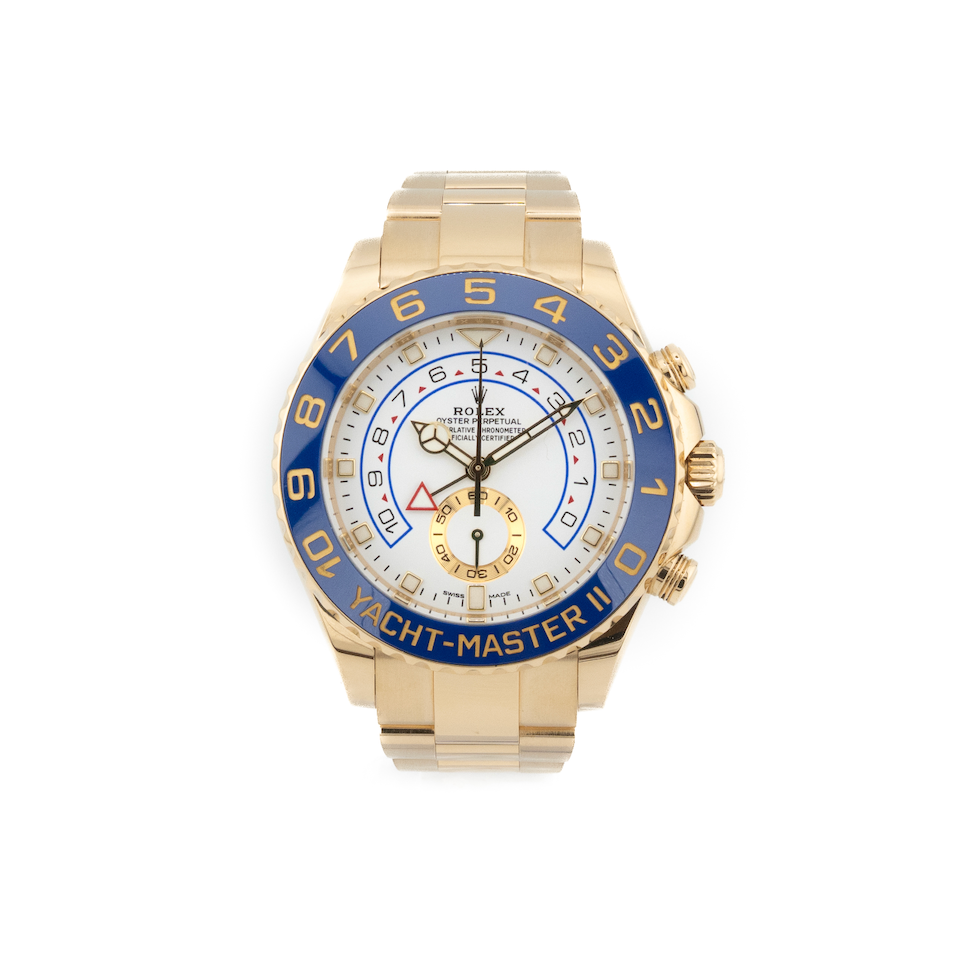 Yacht-Master II 18ct Yellow Gold "Mercedes Hand"