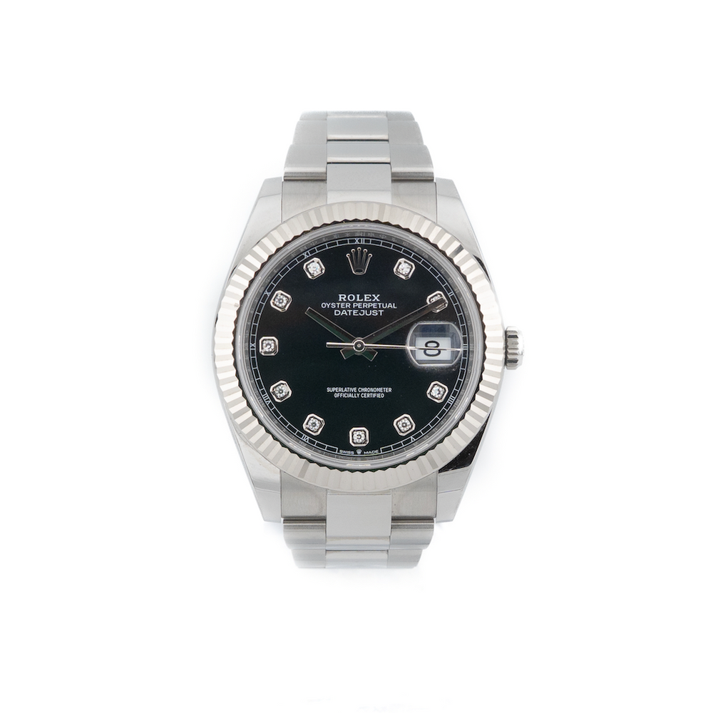 Datejust 41 Bright Black Diamond Dial (2023)