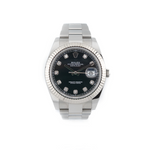 Datejust 41 Bright Black Diamond Dial (2023)