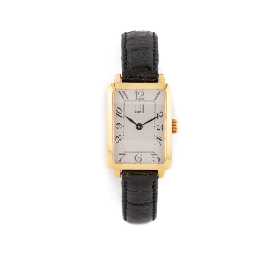 Dunhill Classic Rectangular 18ct Yellow Gold - 21MM