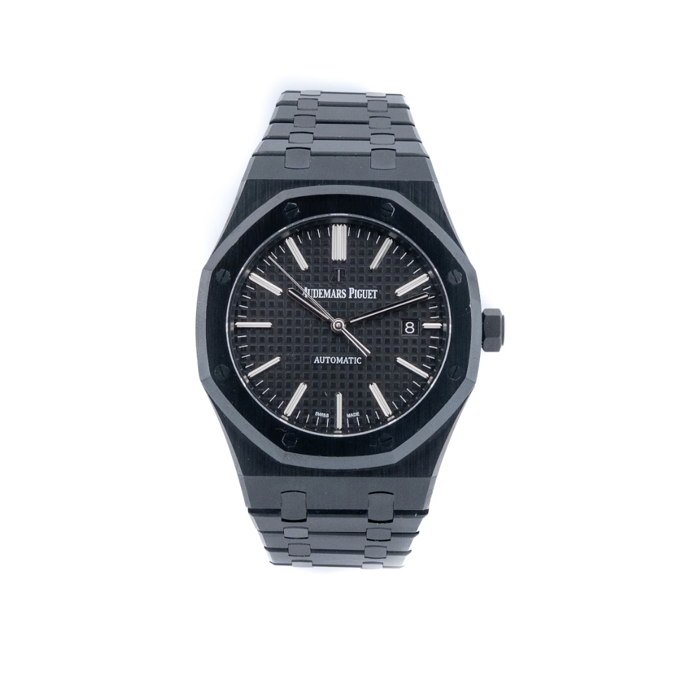 Royal Oak Black PVD 41mm "Bamford Edition" 15400ST - Swiss Emporium