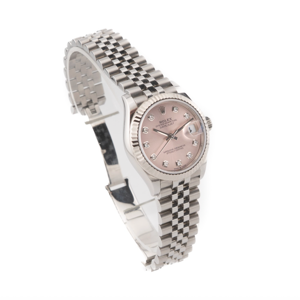 Rolex Datejust 31 Oystersteel – Pink Dial (2024) – Swiss Emporium