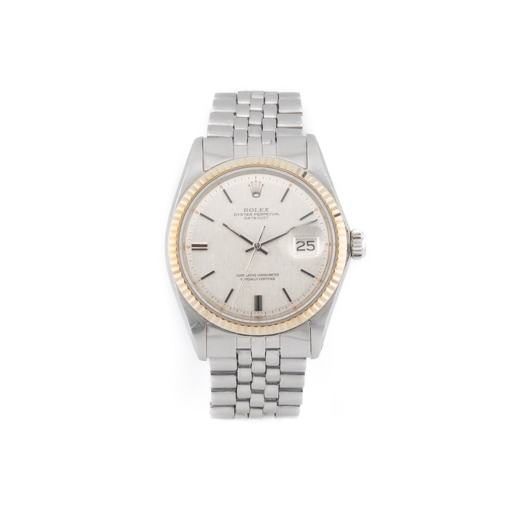 Vintage Datejust 36 Oystersteel "Linen"- 1970