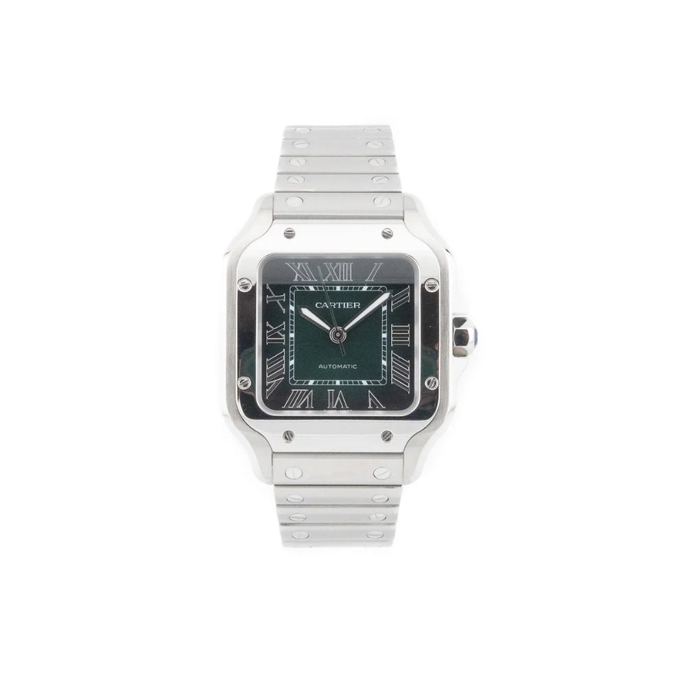 Santos de Cartier - Medium Green Dial (2023)