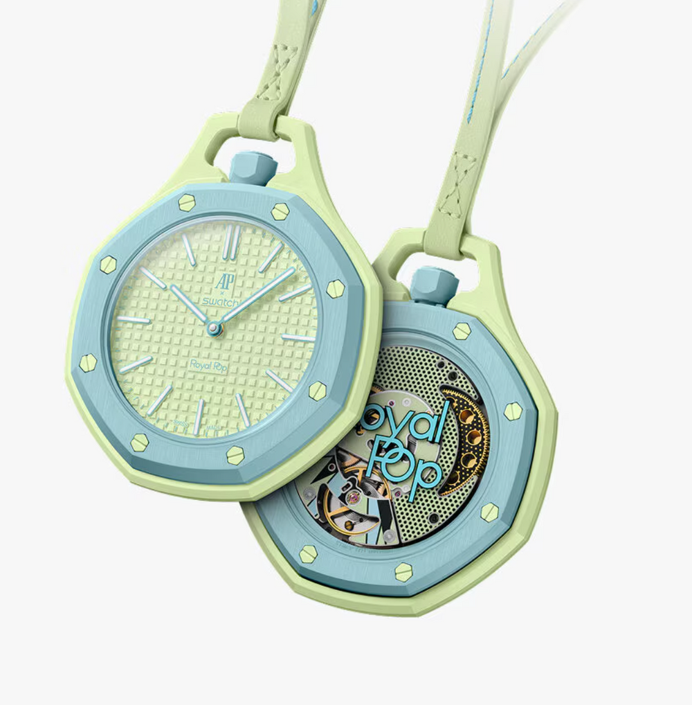 Audemars Piguet x Swatch Royal Pop "BLAUE ACHT"