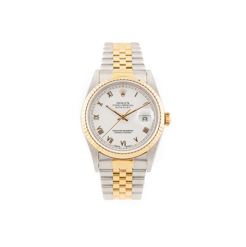 Datejust 36 - Oystersteel & Yellow Gold, "Buckley Dial"